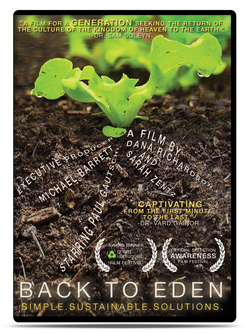 Dvd Cover of Back to Eden Documentary